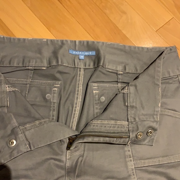 Smart Set Grey wide leg cargo pants- size 13 - Picture 3 of 13